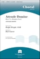 Attende Domine/Hear Us, Almighty Lord SATB choral sheet music cover